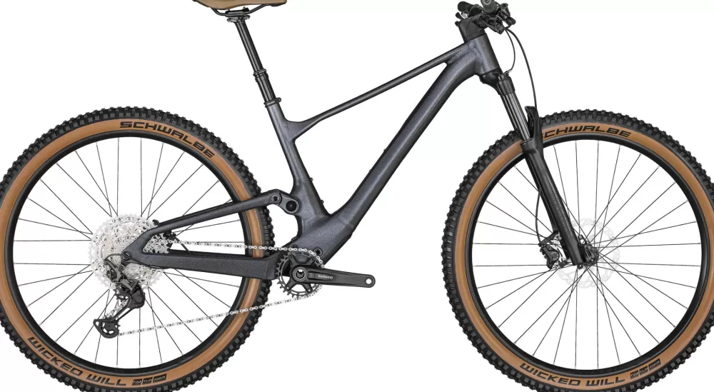 Scott Mountainbikes | Spark 960 2024 - Grå GRANITE BLACK + BRUSHED SILVER