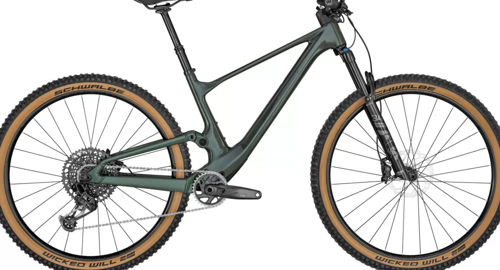 Scott Mountainbikes | Spark 930 2024 - Grøn WAKAME GREEN - CHANDON BEIGE