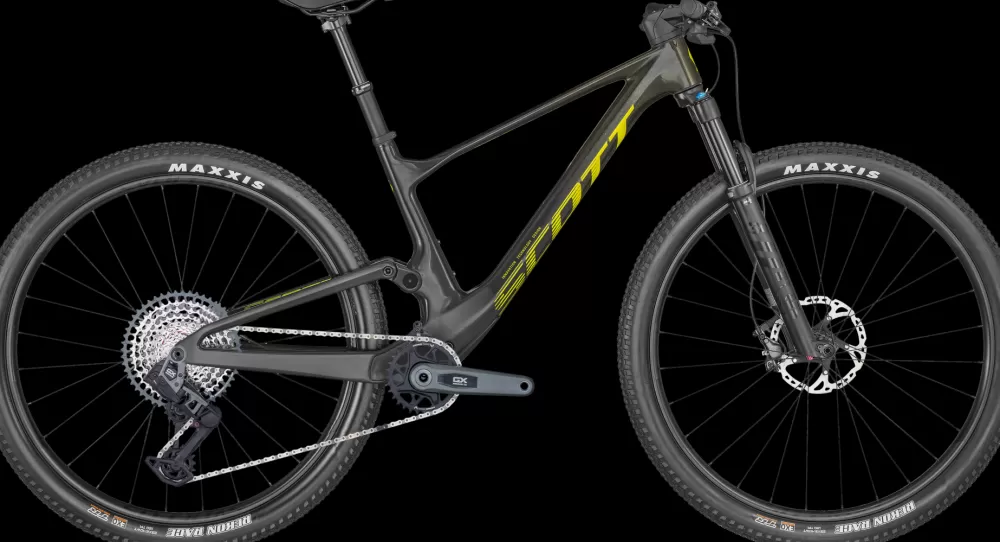 Scott Mountainbikes | Spark RC Team Issue TR 2024 - Sort Carbon Black