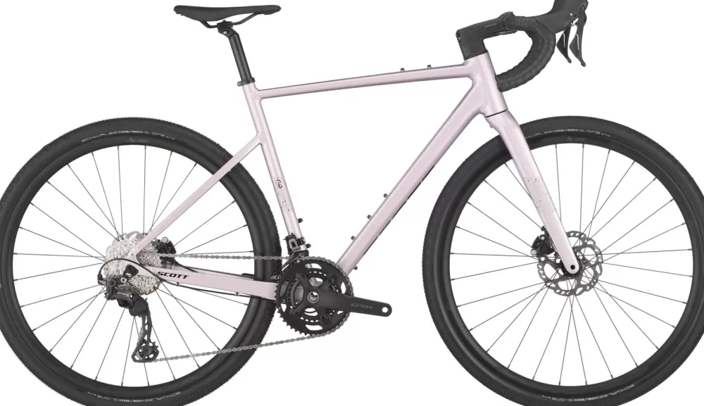 Scott Gravel Cykler | Racercykler | Speedster Gravel 10 2025 - Hushed Pink Hushed Pink / hushed pink / mastaphora grey