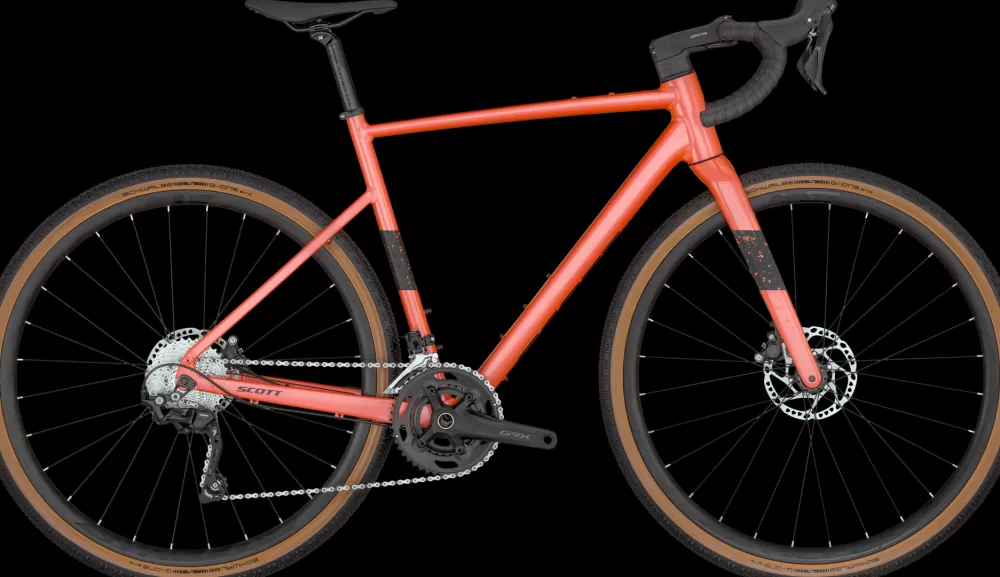 Scott Gravel Cykler | Racercykler | Speedster Gravel 40 2024 - Orange Acid Orange