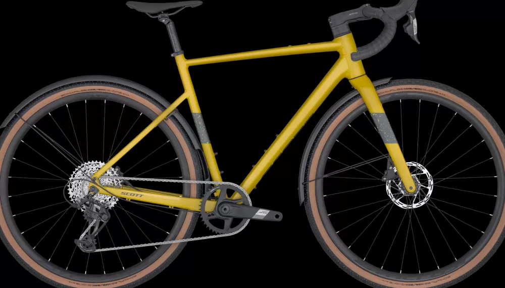 Scott Gravel Cykler | Racercykler | Speedster Gravel 30 EQ 2024 - Gul Auric Yellow