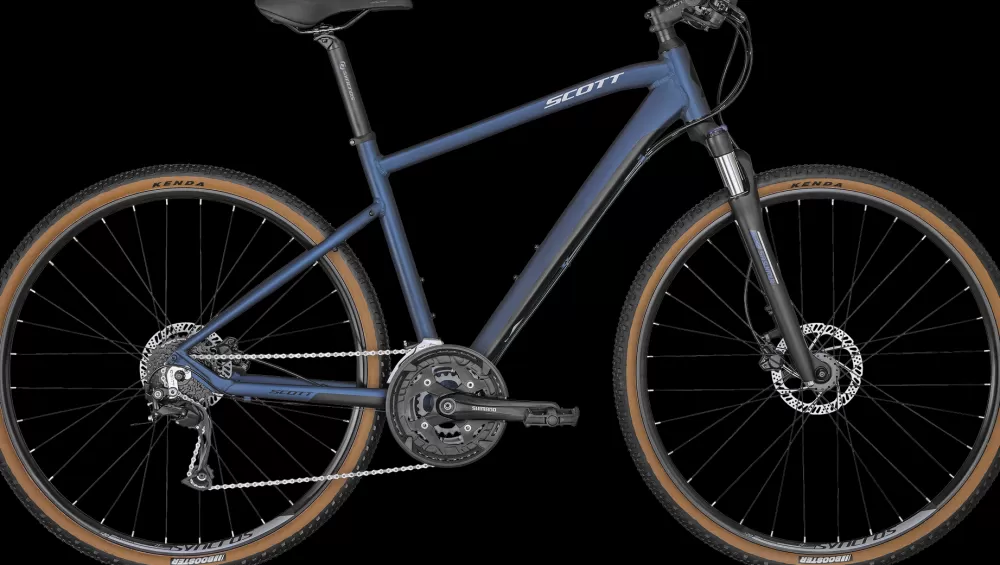 Scott Herrecykler | Sub Cross 30 Men 2024 - Blå Smoked Blue