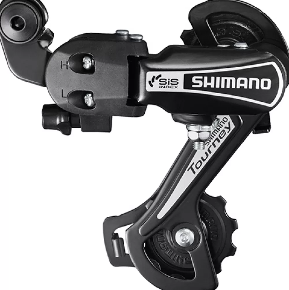 Shimano Bagskifter*Bagskifter 6 Speed GS - RD-TY21 Tourney - Sort