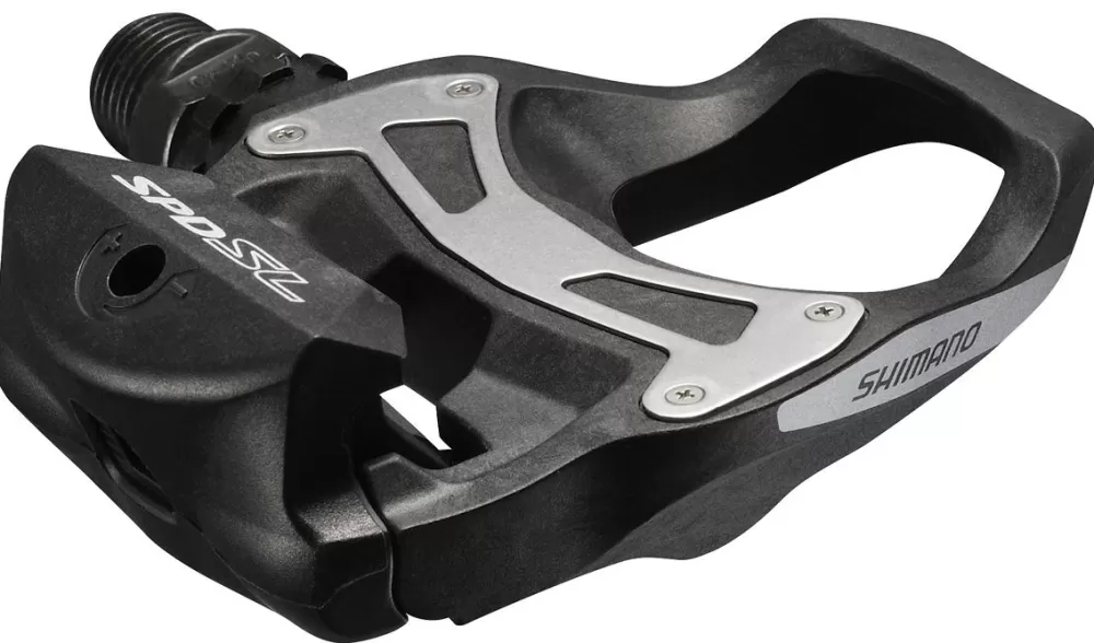 Shimano Pedaler & Klamper*SPD-SL PD-R550 LVG Racer Pedal Inkl. Klamper - Sort