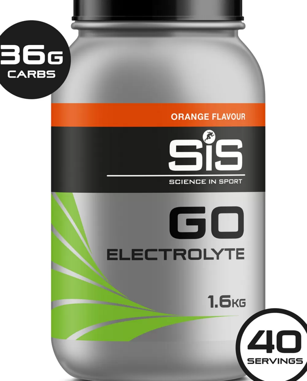 Science in Sport Energiprodukter | Spinning*SIS Go Electrolyte - Appelsin - 1.6kg