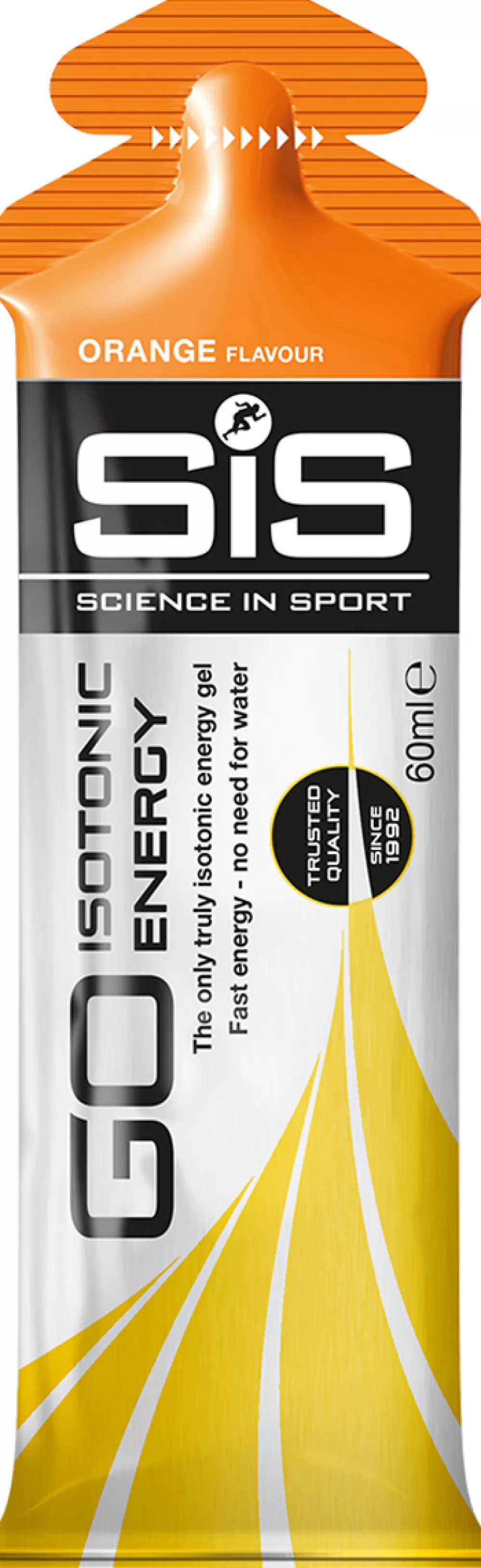 Science in Sport Energiprodukter | Spinning*SIS Go Isotonic Energy Gel Appelsin - 6x60ml