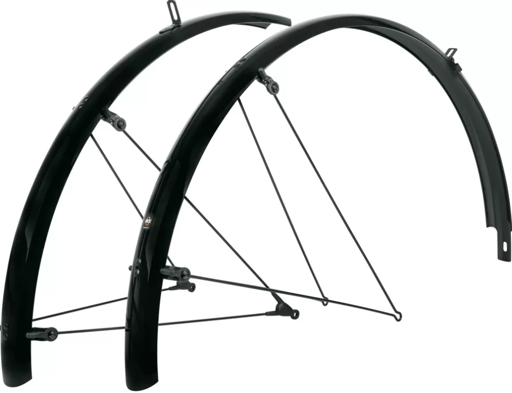 SKS Cykelskærme | Bluemels Basic Skærmsæt 28" 700c 45mm - Sort