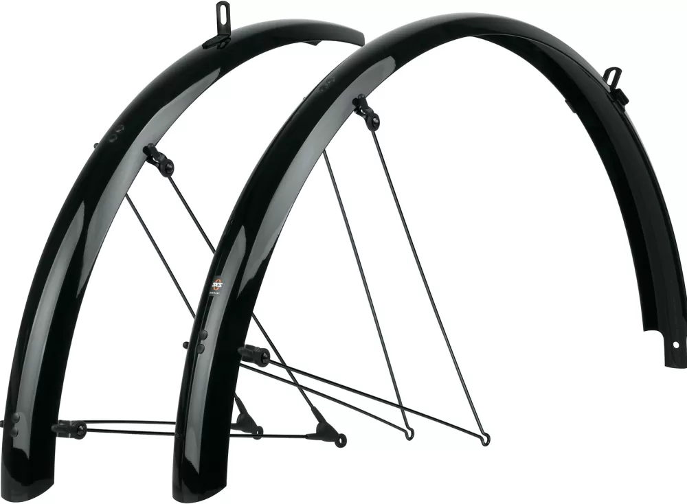 SKS Cykelskærme | Bluemels Basic Skærmsæt 28" 55mm - Sort