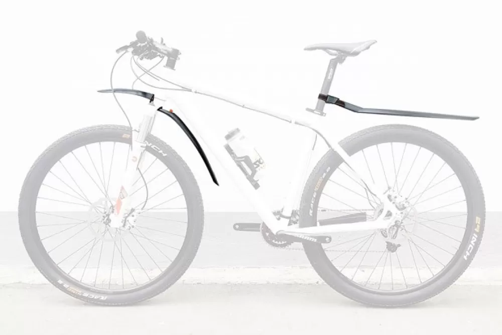 SKS Cykelskærme | Shockboard Stumpskærm XL Suspension Front 26"-29" - Sort