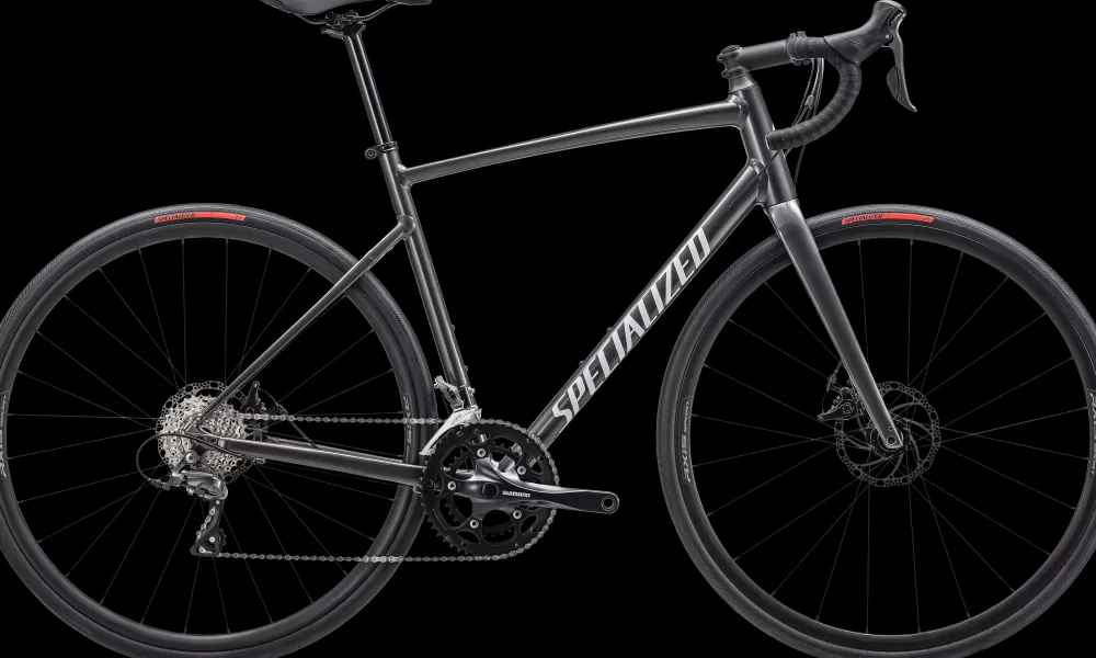 Specialized Racercykler | Allez 2025 - Sort Gloss Smoke / White / Silver Dust
