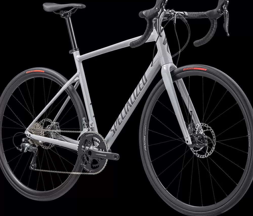 Specialized Racercykler | Allez Sport 2025 - Grå Gloss Dove Grey / Cool Grey / Chameleon Lapis