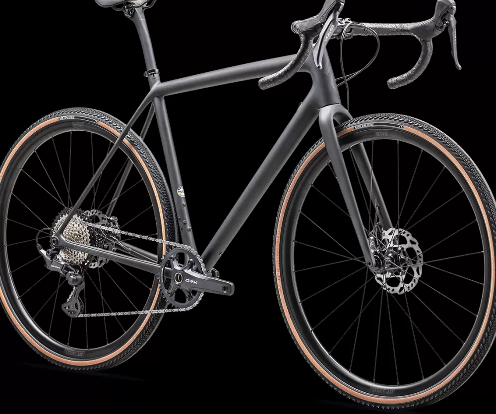 Specialized Gravel Cykler | Racercykler | Crux Comp 2025 - Sort Satin Carbon/Smoke