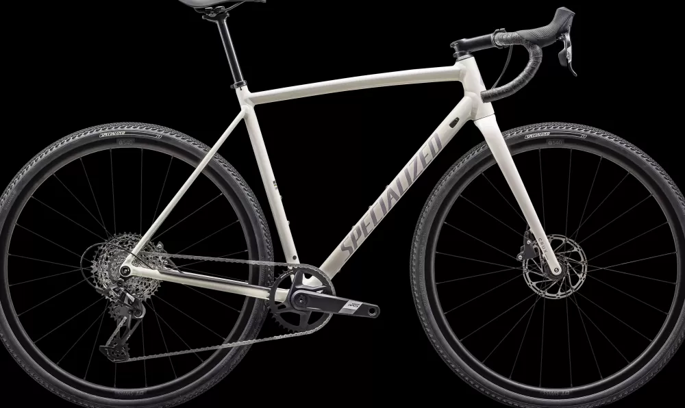 Specialized Gravel Cykler | Racercykler | Crux DSW 2025 - Hvid GLOSS BIRCH/CLAY