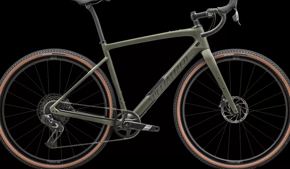 Specialized Gravel Cykler | Racercykler | Diverge Comp Carbon 2025 - Hvid Gloss Birch / White