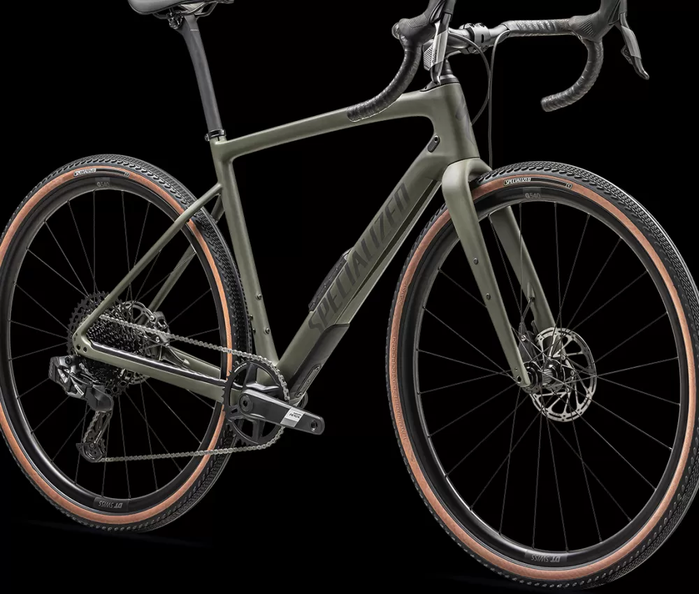 Specialized Gravel Cykler | Racercykler | Diverge Comp Carbon 2025 - Hvid Gloss Birch / White