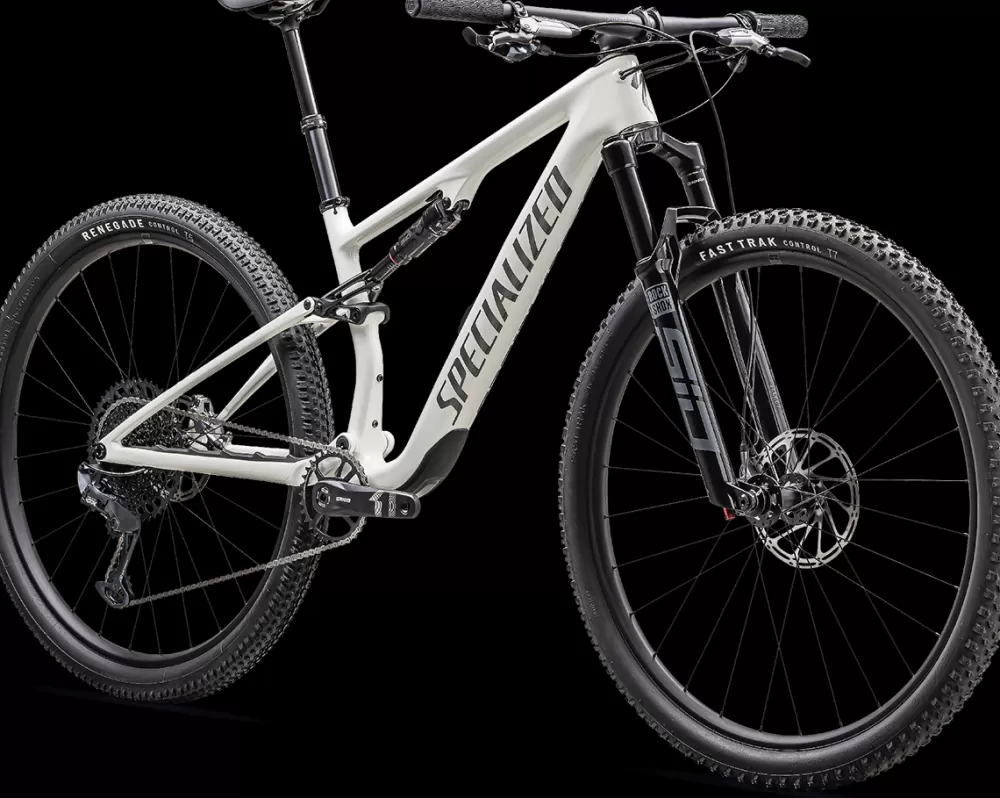 Specialized Mountainbikes | Epic 8 Comp 2025 - Hvid Gloss Dune/White Smoke