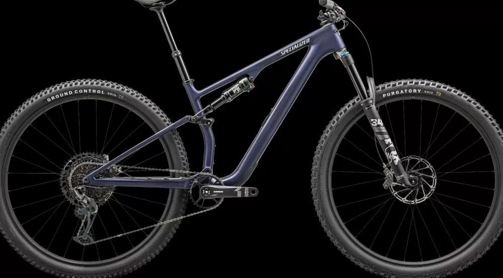 Specialized Mountainbikes | Epic 8 EVO Comp 2025 - Blå Satin Blue Onyx/Dune White