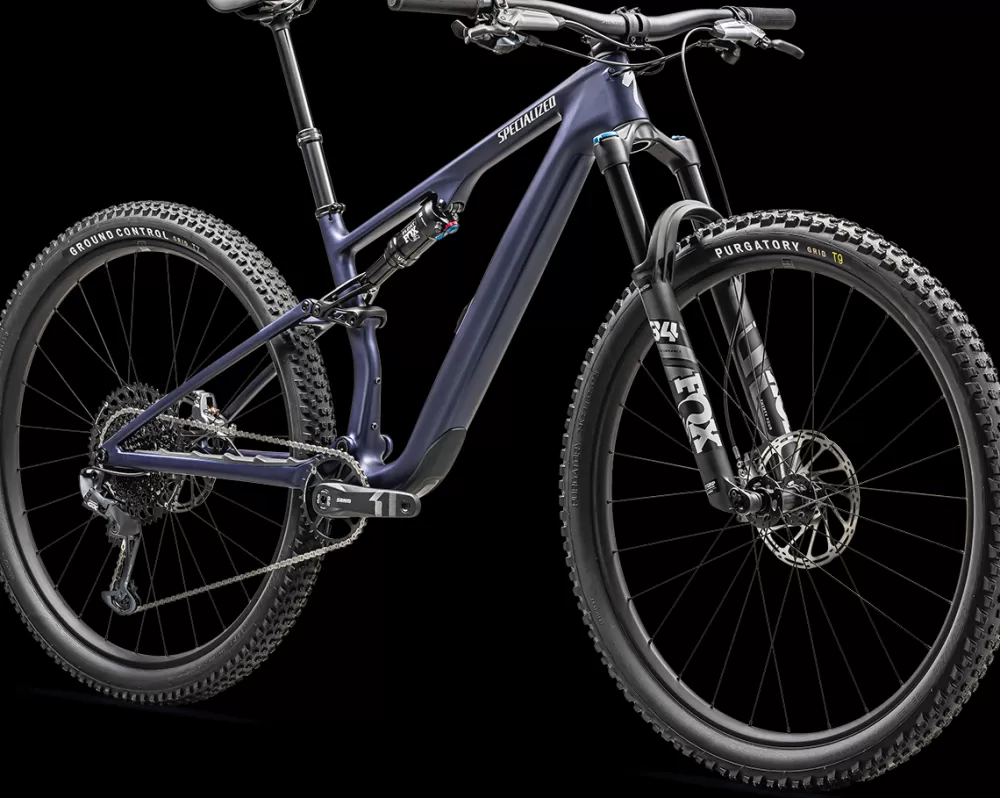 Specialized Mountainbikes | Epic 8 EVO Comp 2025 - Blå Satin Blue Onyx/Dune White