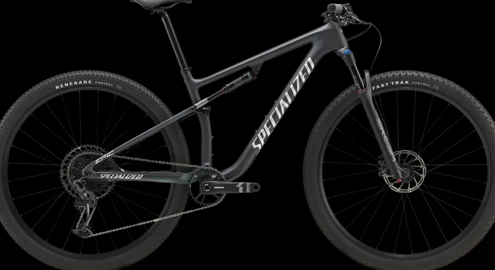 Specialized Mountainbikes | Epic Comp 2023 - Grøn/Sort SATIN CARBON / OIL / FLAKE SILVER