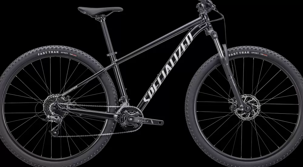 Specialized Mountainbikes | Rockhopper 27.5 2025 - Sort GLOSS TARMAC BLACK / WHITE