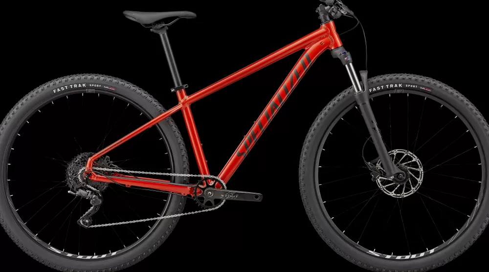 Specialized Mountainbikes | Rockhopper Comp 27.5 2025 - Rød GLOSS REDWOOD / SMOKE