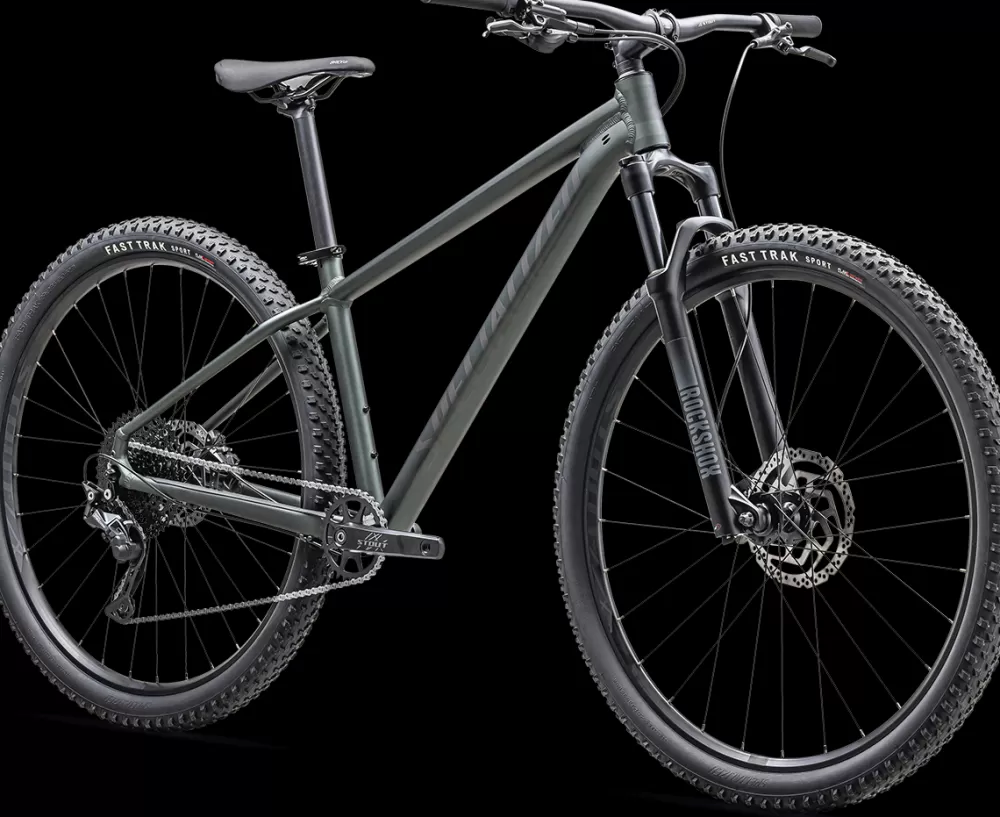 Specialized Mountainbikes | Rockhopper Comp 2025 - Grøn SATIN METALLIC OAK GREEN & SMOKE