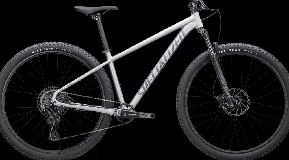 Specialized Mountainbikes | Rockhopper Expert 29 2023 - Sølv SATIN SILVER DUST / BLACK HOLOGRAPHIC