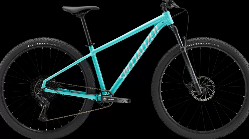 Specialized Mountainbikes | Rockhopper Expert 29 2023 - Turkis GLOSS LAGOON BLUE / SATIN LIGHT SILVER