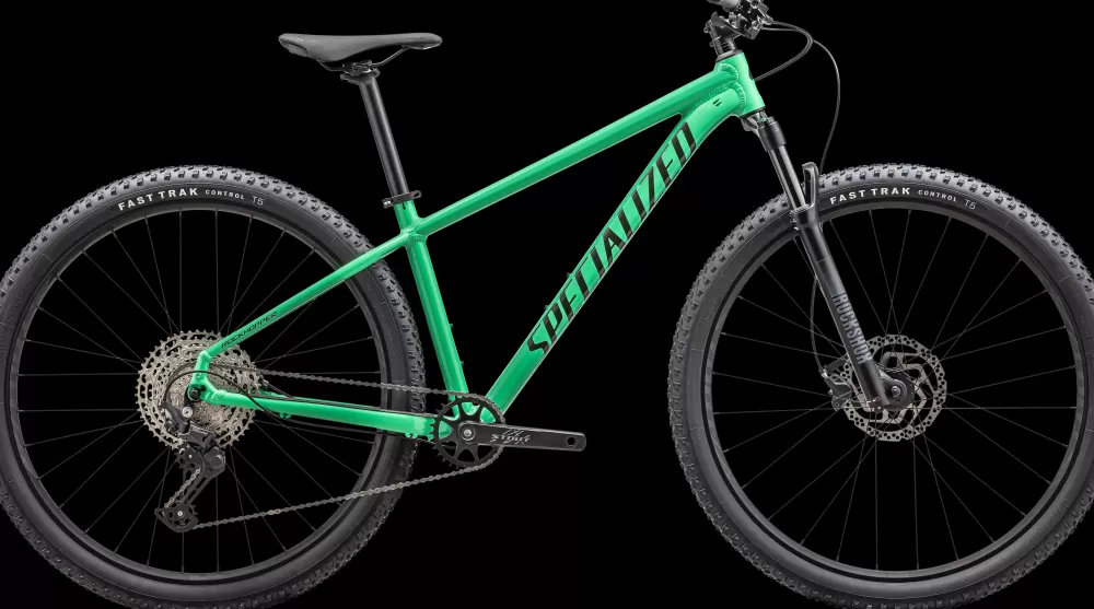 Specialized Mountainbikes | Rockhopper Expert 2025 - Grøn GLOSS ELECTRIC GREEN / DARK MOSS GREEN
