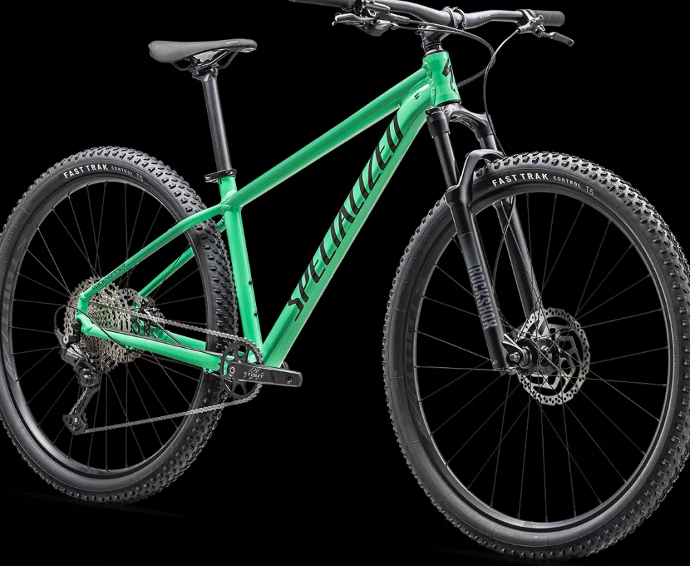 Specialized Mountainbikes | Rockhopper Expert 2025 - Grøn GLOSS ELECTRIC GREEN / DARK MOSS GREEN