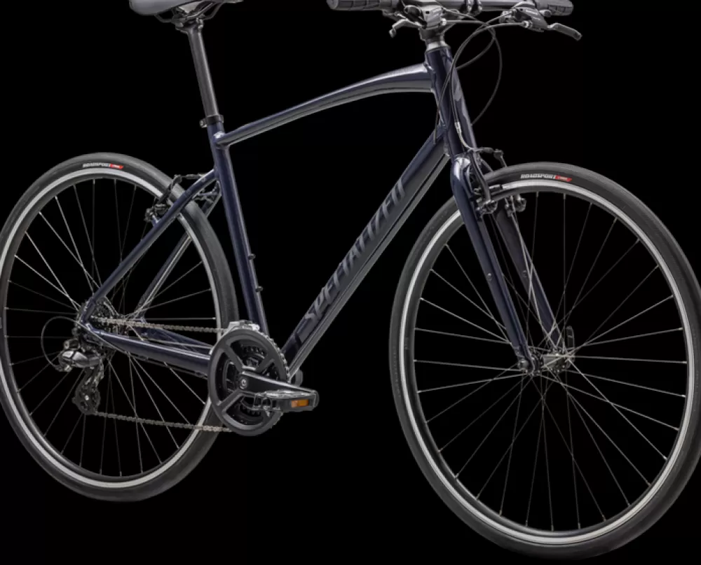 Specialized Herrecykler | Sirrus 1.0 2023 - Blå SATIN DEEP MARINE / SATIN DARK NAVY REFLECTIVE
