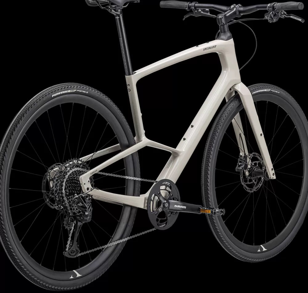 Specialized Herrecykler | Sirrus X 5.0 2024 - Hvid GLOSS WHITE MOUNTAINS / GUNMETAL / SATIN WHITE MTNS REFLECTIVE