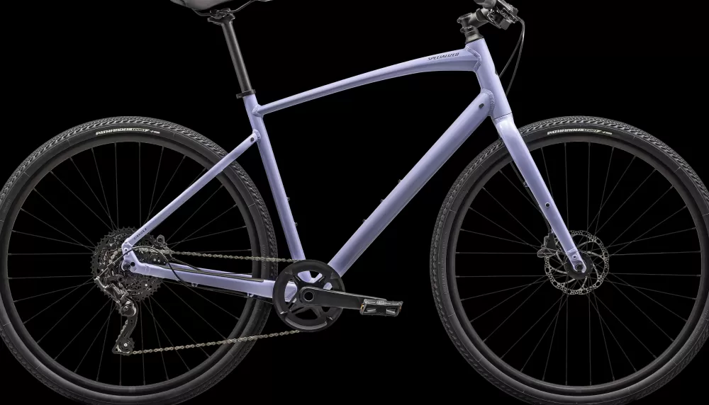 Specialized Herrecykler | Sirrus X 3.0 2025 - Lilla GLOSS POWDER INDIGO / SATIN REFLECTIVE BLACK LIQUID METAL