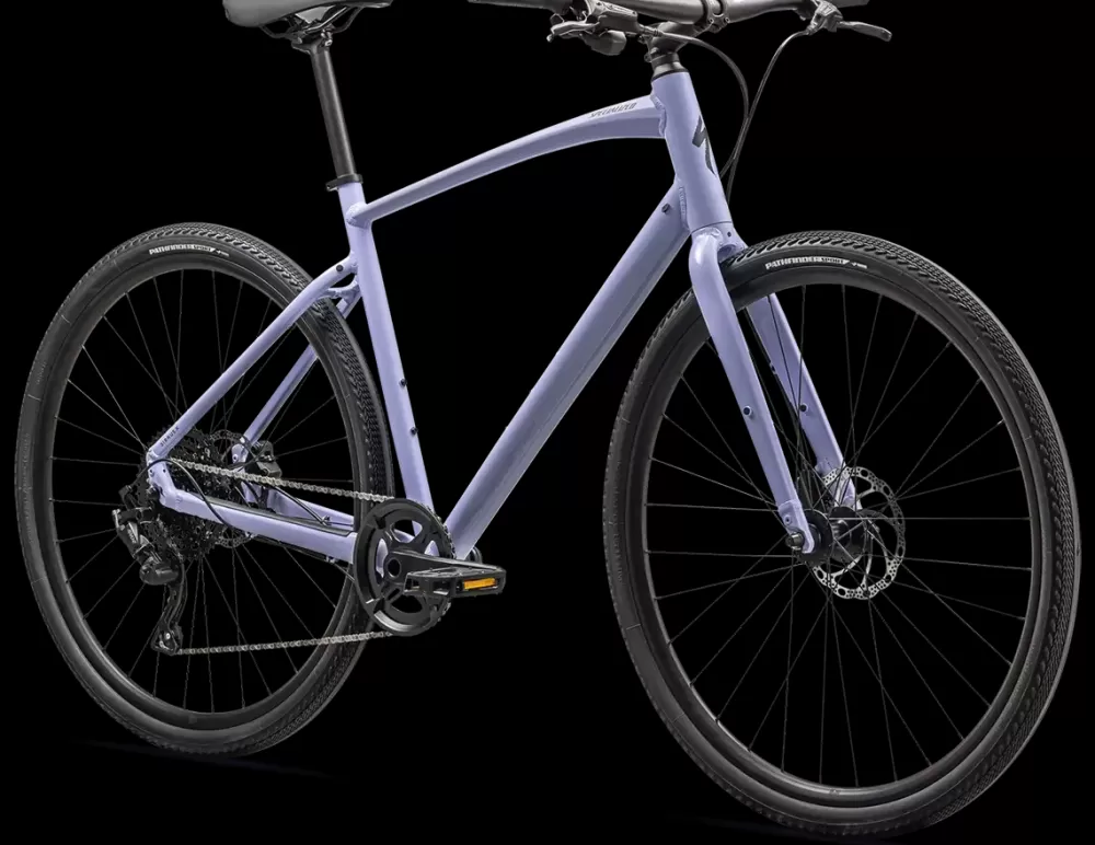 Specialized Herrecykler | Sirrus X 3.0 2025 - Lilla GLOSS POWDER INDIGO / SATIN REFLECTIVE BLACK LIQUID METAL