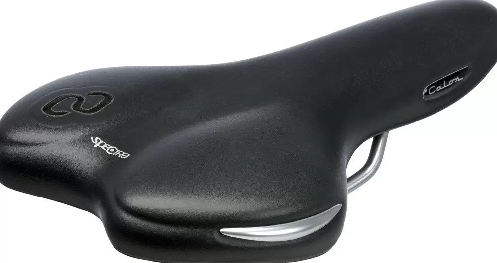 Spectra Cykelsadel | Calos Gel Dame Sadel - Sort
