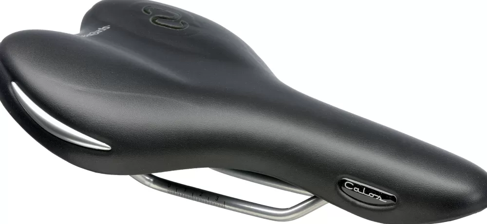 Spectra Cykelsadel | Calos Gel Herre Sadel - Sort