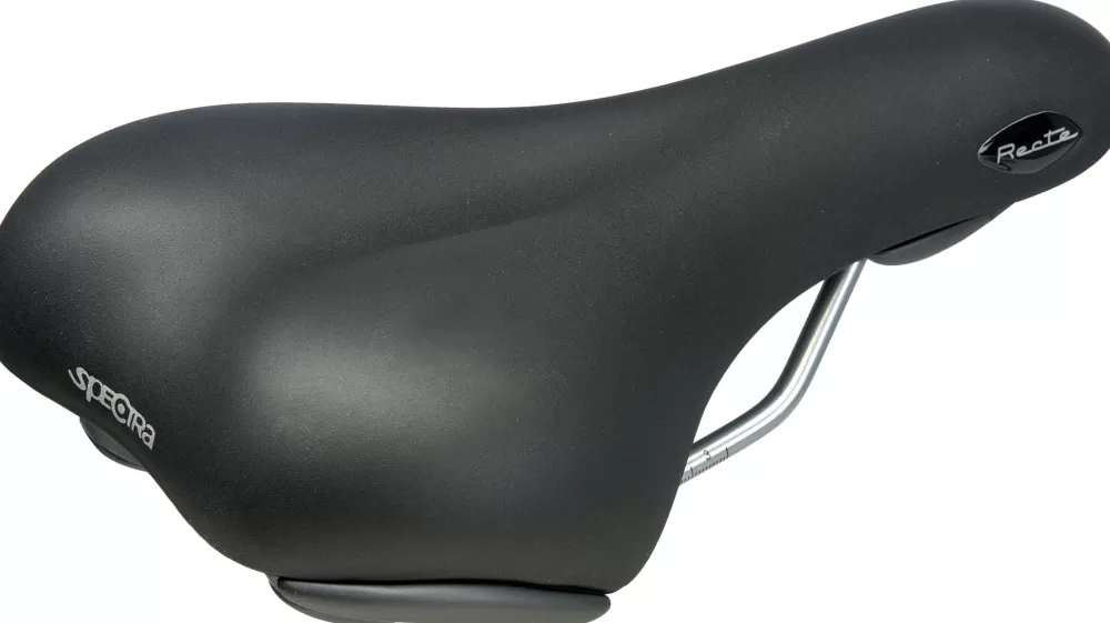 Spectra Cykelsadel | Recte Herre Sadel - Sort