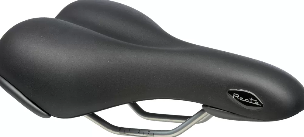 Spectra Cykelsadel | Recte Herre Sadel - Sort