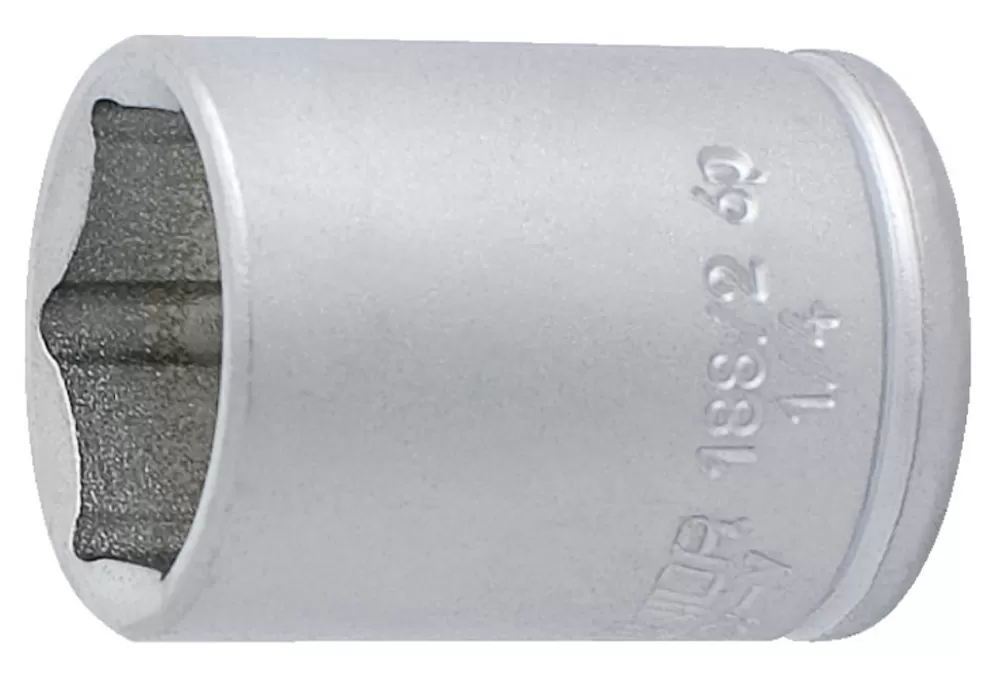 Unior Værktøj*Top 1/4" - 6 Point - Str. 6